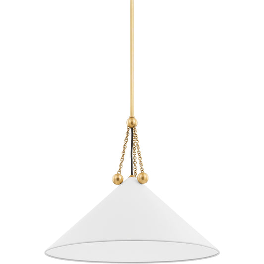 Kalea 1 Light Pendant by Mitzi. Made from brass in a modern style.