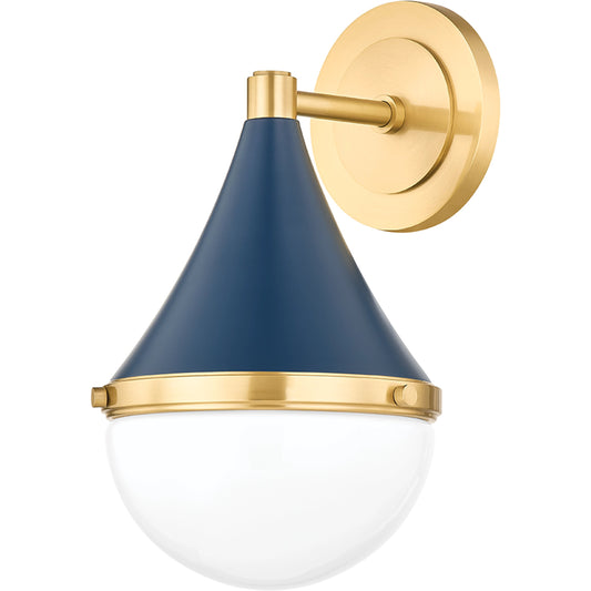 Ciara Wall Sconce by Mitzi. Made from brass in a modern style.