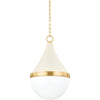 Soft Cream, Aged Brass / Large