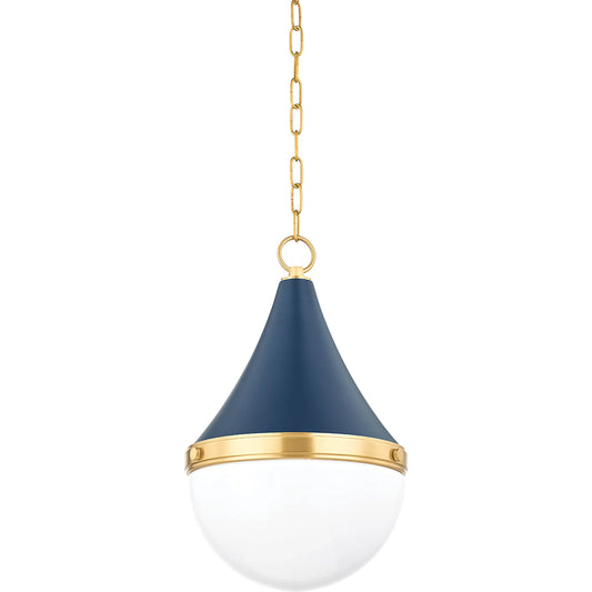 Ciara Pendant by Mitzi. Made from brass in a modern style.