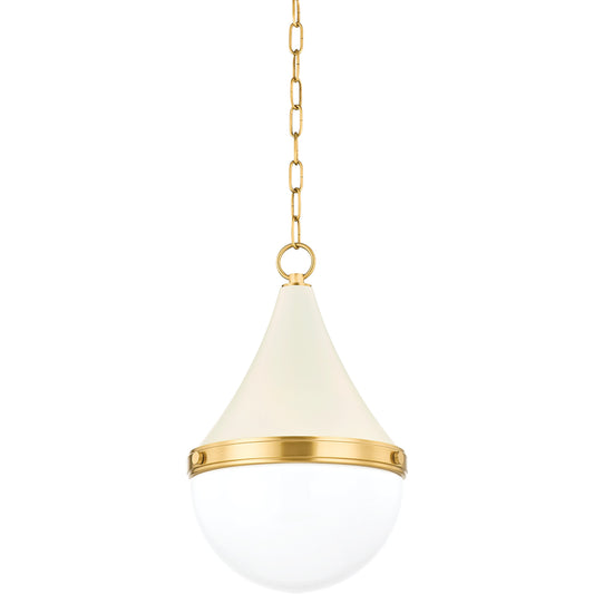 Ciara Pendant by Mitzi. Made from brass in a modern style.