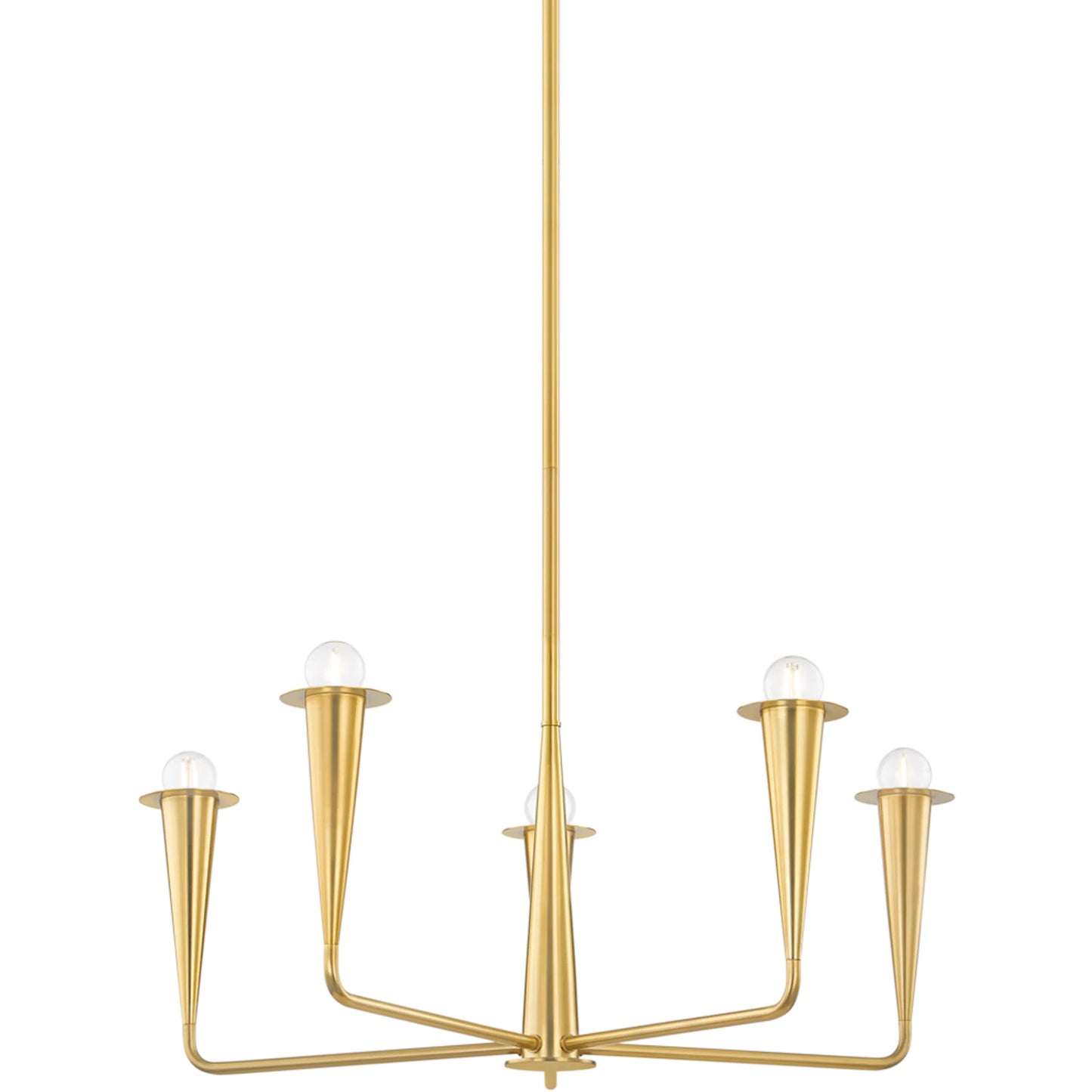 001 SI-2335687 | Primary Silo | Danna 5-Light Chandelier by Mitzi. Made from steel in a modern style.