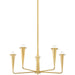 Danna 5-Light Chandelier by Mitzi. Made from steel in a modern style.
