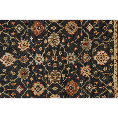 Carrington Traditional Oriental Rug - 6500F by Feizy in black, gold, gray. Made from wool in a unique style.
