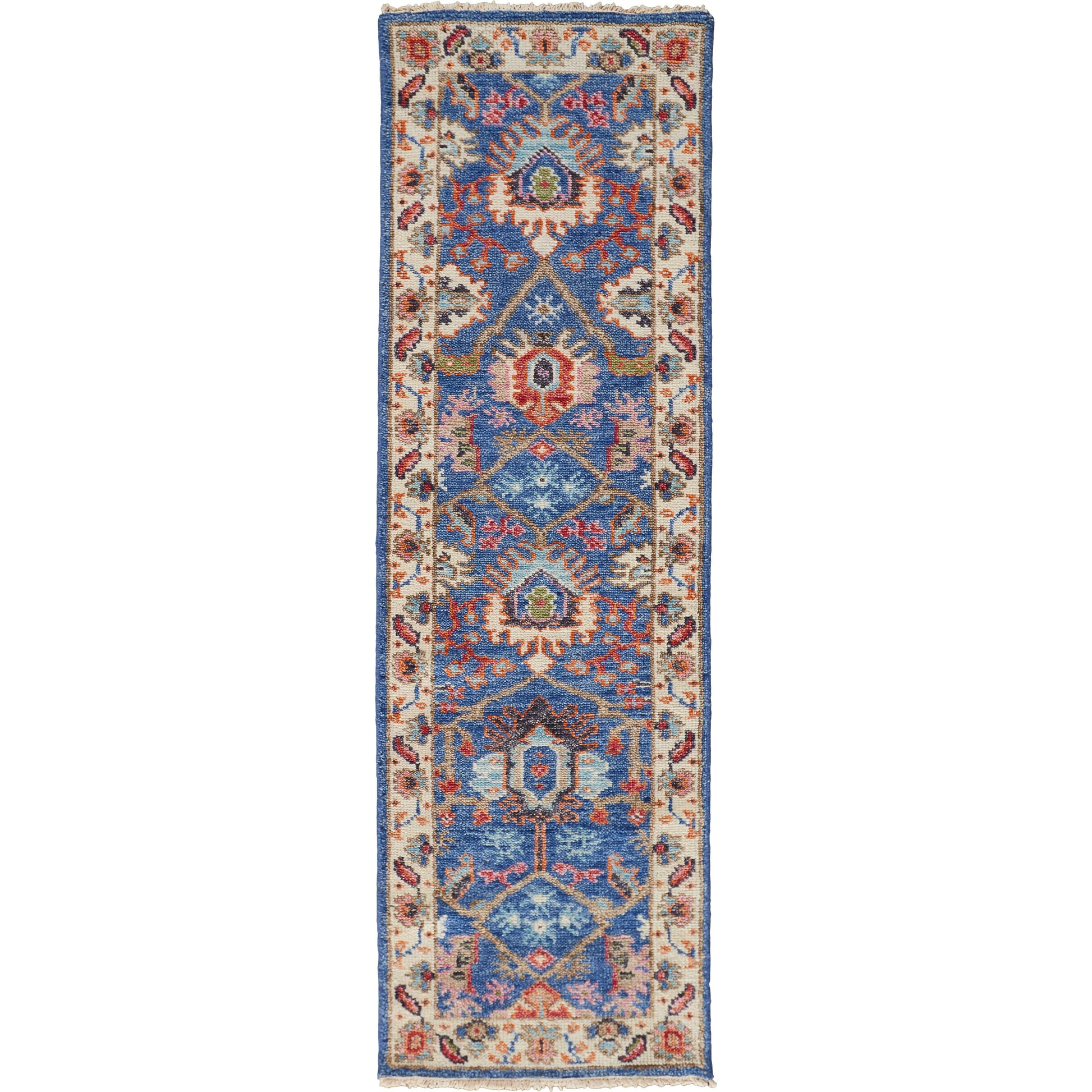 Beall Traditional Oriental Rug - 6708F by Feizy in blue, red. Made from wool in a unique style.