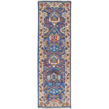 Beall Traditional Oriental Rug - 6708F by Feizy in blue, red. Made from wool in a unique style.