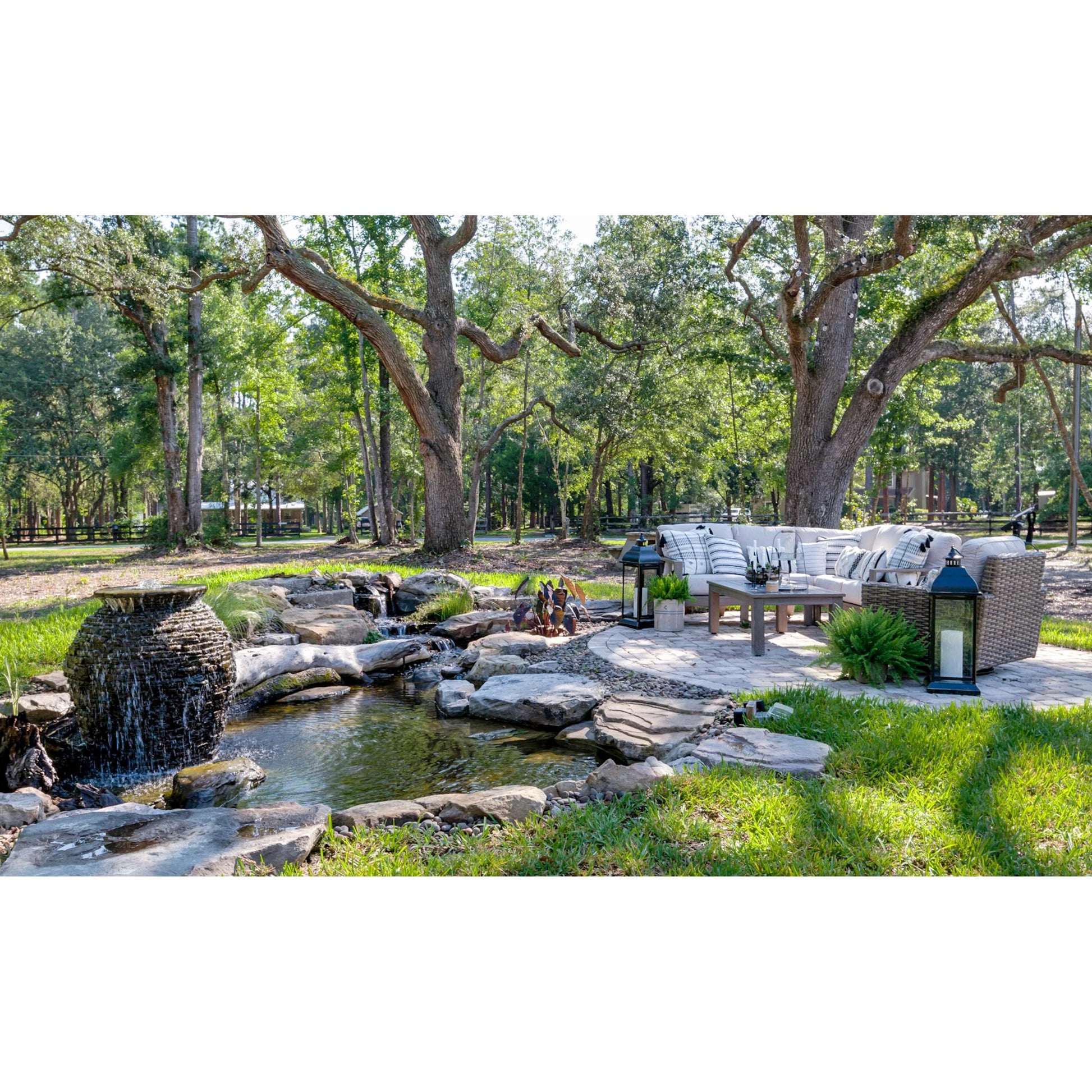 Havana Outdoor Swivel Club Chair by Sunset West in tobacco. Made from resin wicker in a modern style.