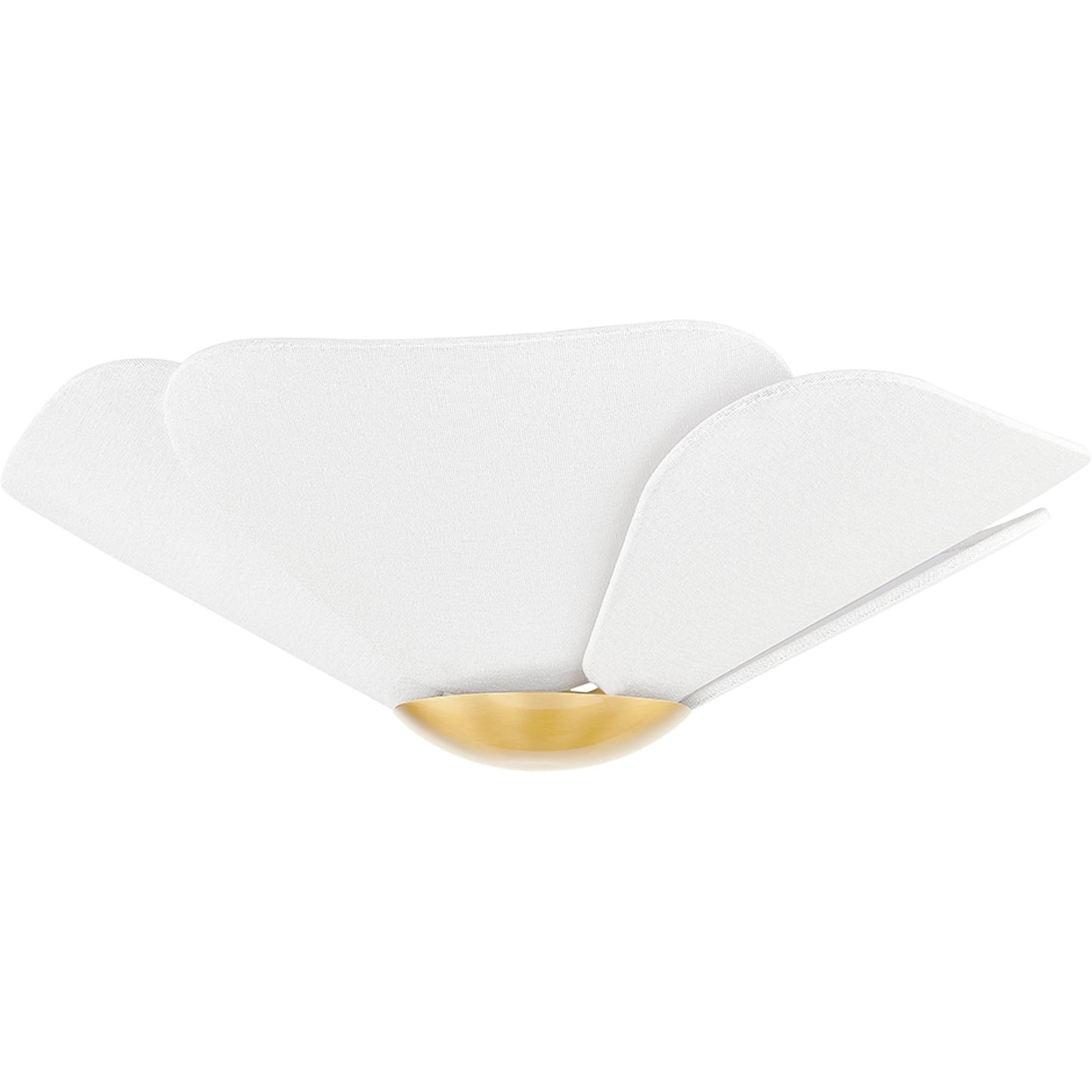 001 SI-2055359 | Primary Silo | Madeline 1 Light Flush Mount by Mitzi in aged brass. Made from brass in a modern style.