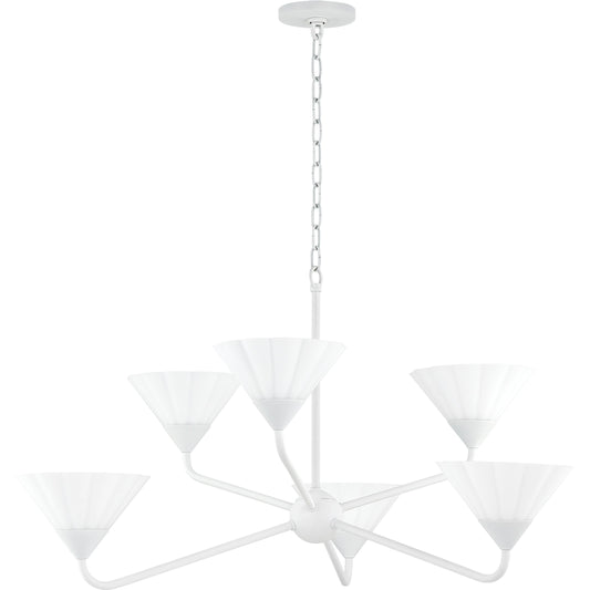Kelsey 6 Light Chandelier by Mitzi. Made from unique in a modern style.