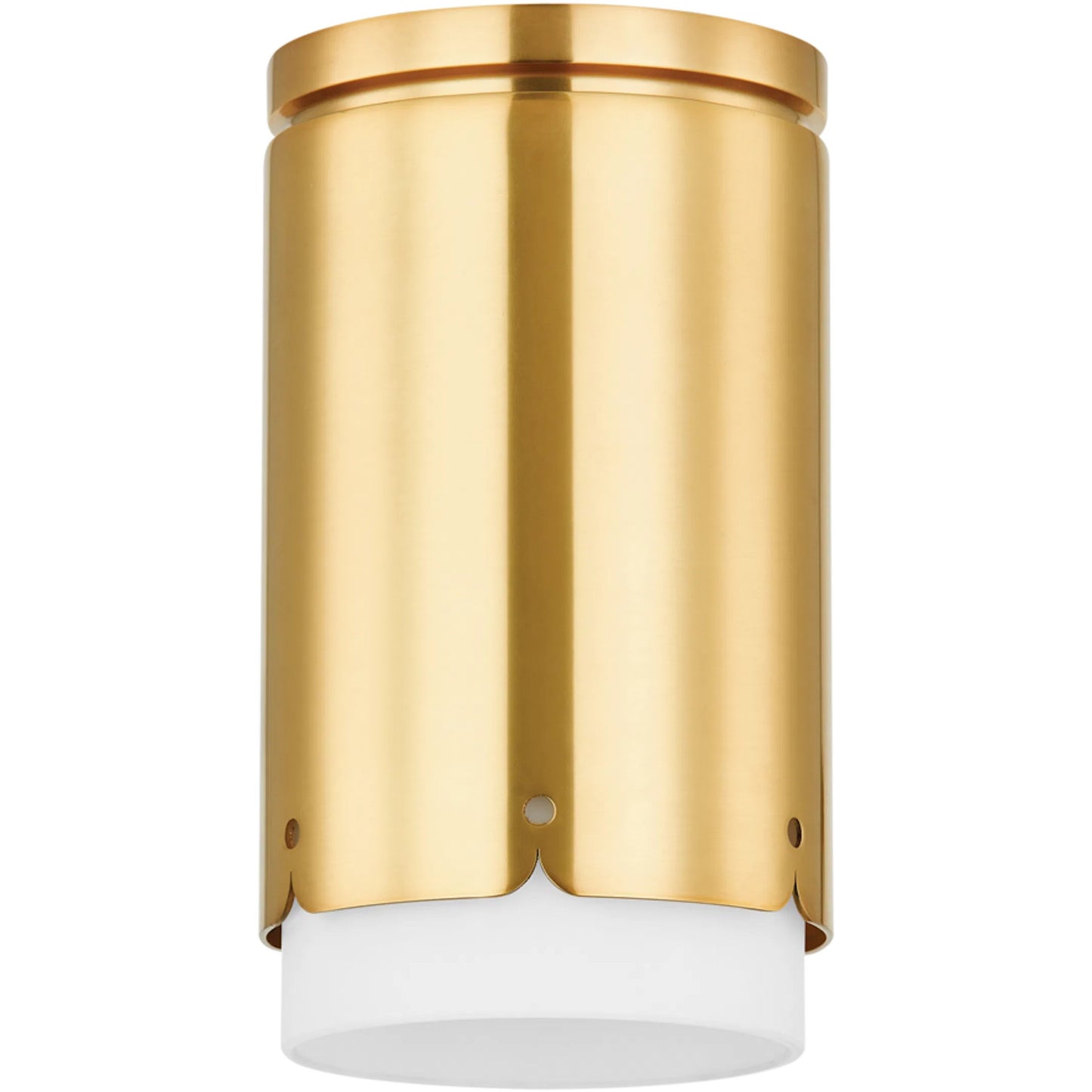 001 SI-2388120 | Primary Silo | Asa Flush Mount by Mitzi in aged brass. Made from steel in a transitional style.