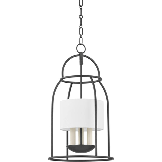 Delia Lantern by Mitzi. Made from steel in a unique style.