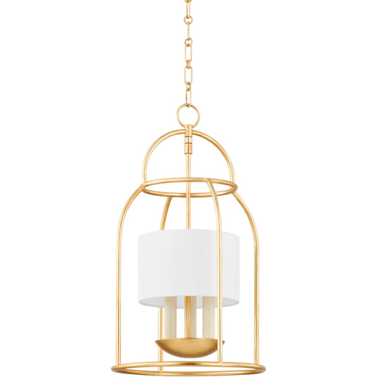 Delia Lantern by Mitzi. Made from steel in a unique style.