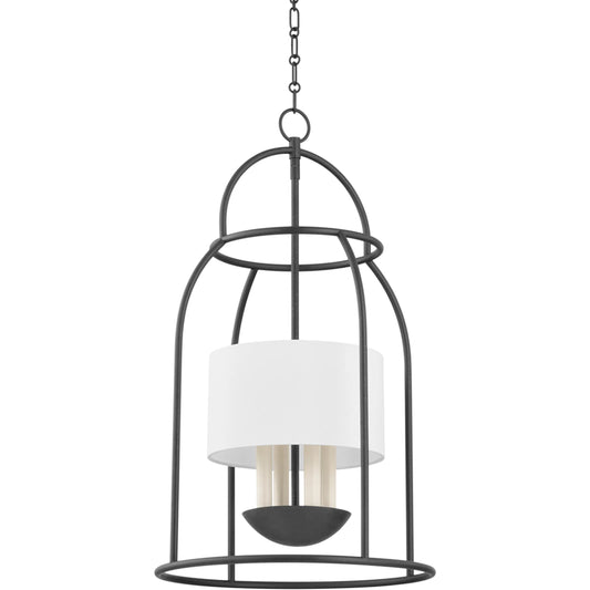 Delia Lantern by Mitzi. Made from steel in a unique style.