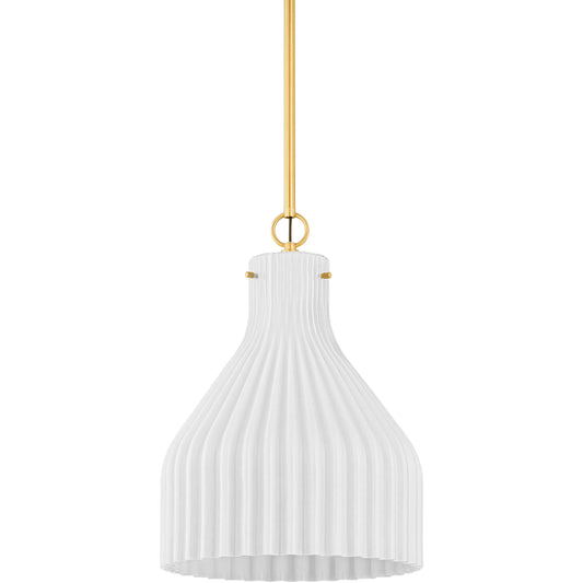 Corinthia Pendant by Mitzi. Made from steel in a unique style.