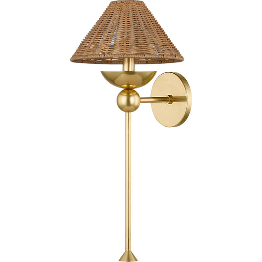 Perilla Wall Sconce by Mitzi. Made from steel in a unique style.
