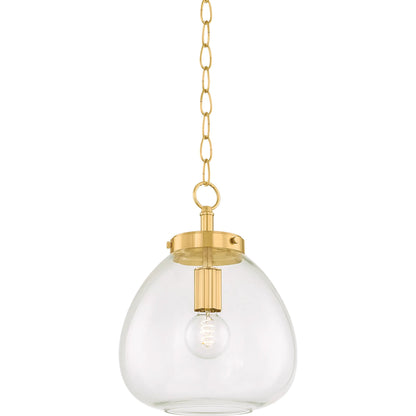 Della Pendant by Mitzi. Made from steel in a modern style.