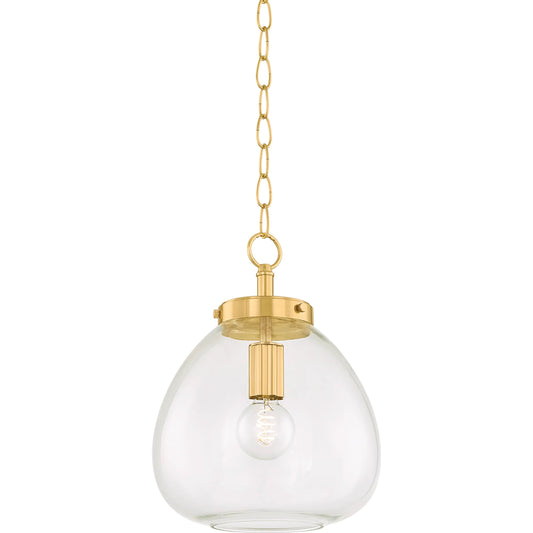 Della Pendant by Mitzi. Made from steel in a unique style.