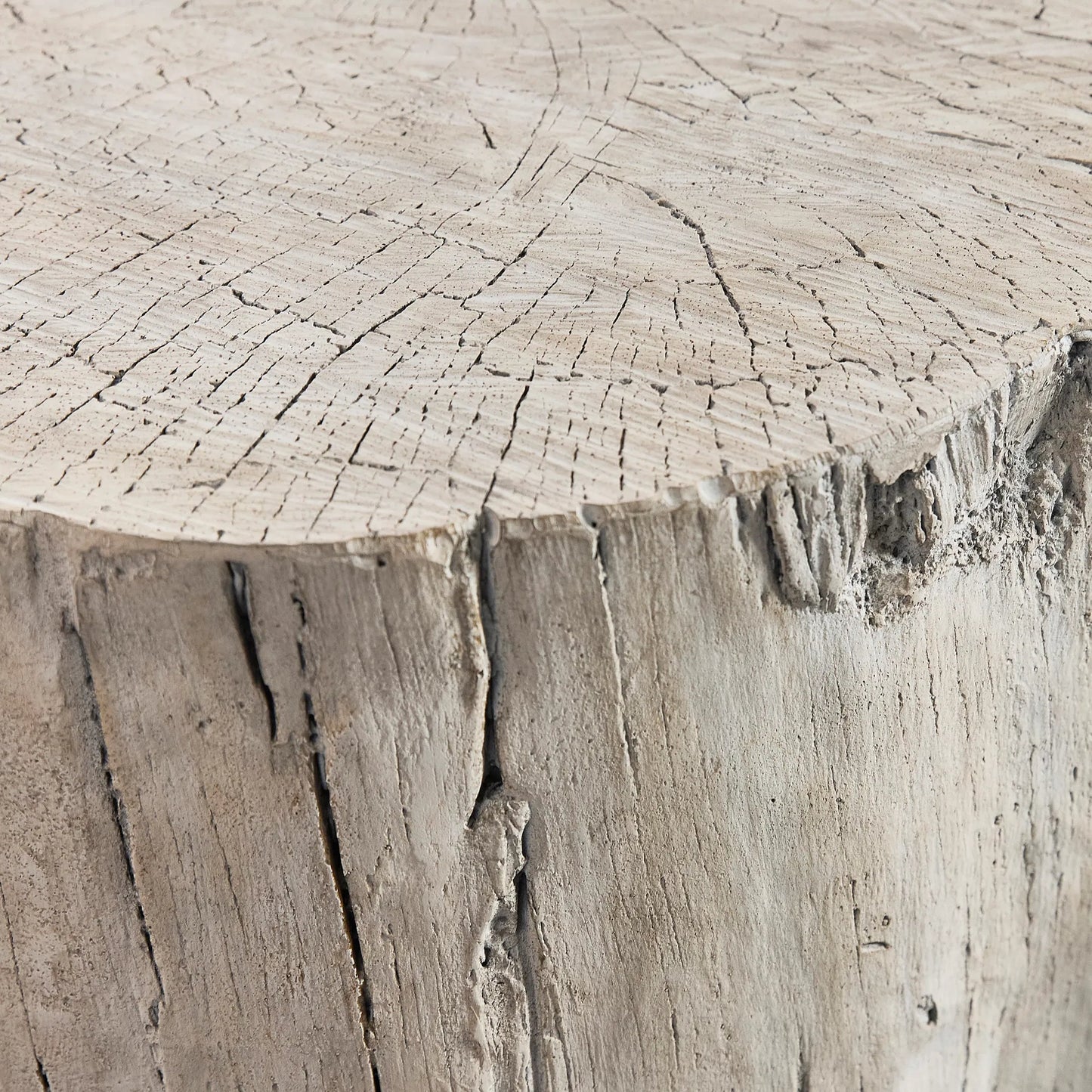 006 SI-2539266 | Closeup | Bois Side Table by Bernhardt in beige, tan. Made from resin in a unique style.