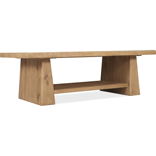 Driftwood Rectangle Cocktail Table by Hooker Furniture. Made from unique in a transitional style.