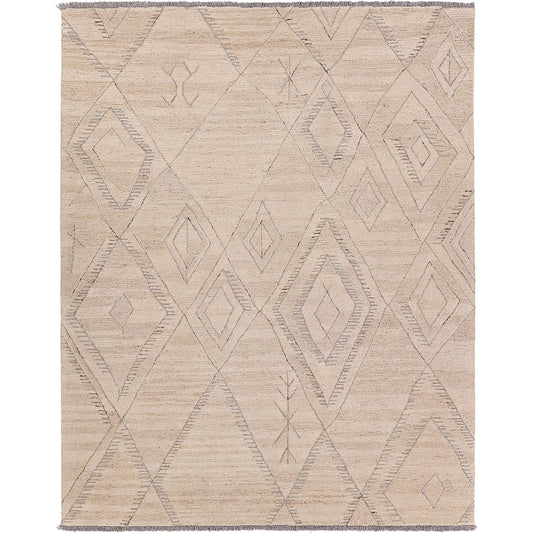 001 SI-2123531,SI-2123532,SI-2123533,SI-2123534 | Primary Silo | Hadi Anisah Rug by Jaipur Living in white, gray. Made from 100% wool in a unique style.