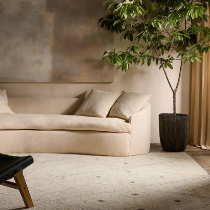 Hadi HAD02 Rug by Jaipur Living in ivory, gray. Made from 100% wool in a unique style.