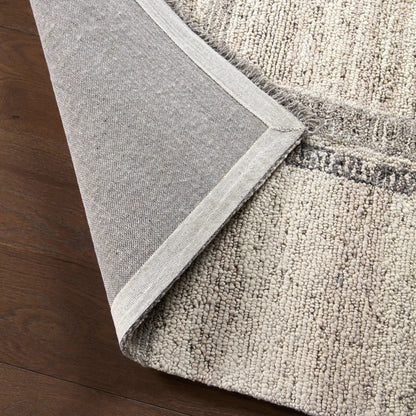 Hadi HAD08 Rug by Jaipur Living in ivory, gray. Made from 100% wool in a unique style.