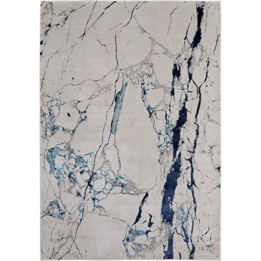 Indio Rug - 39GWF by Feizy in ivory, blue, black. Made from unique in a unique style.