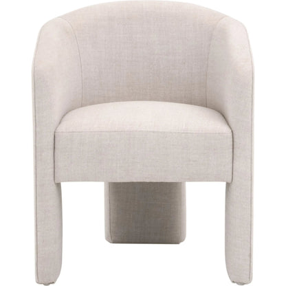 Hall Arm Chair by Essentials For Living in performance bisque french linen. Made from unique in a transitional style.