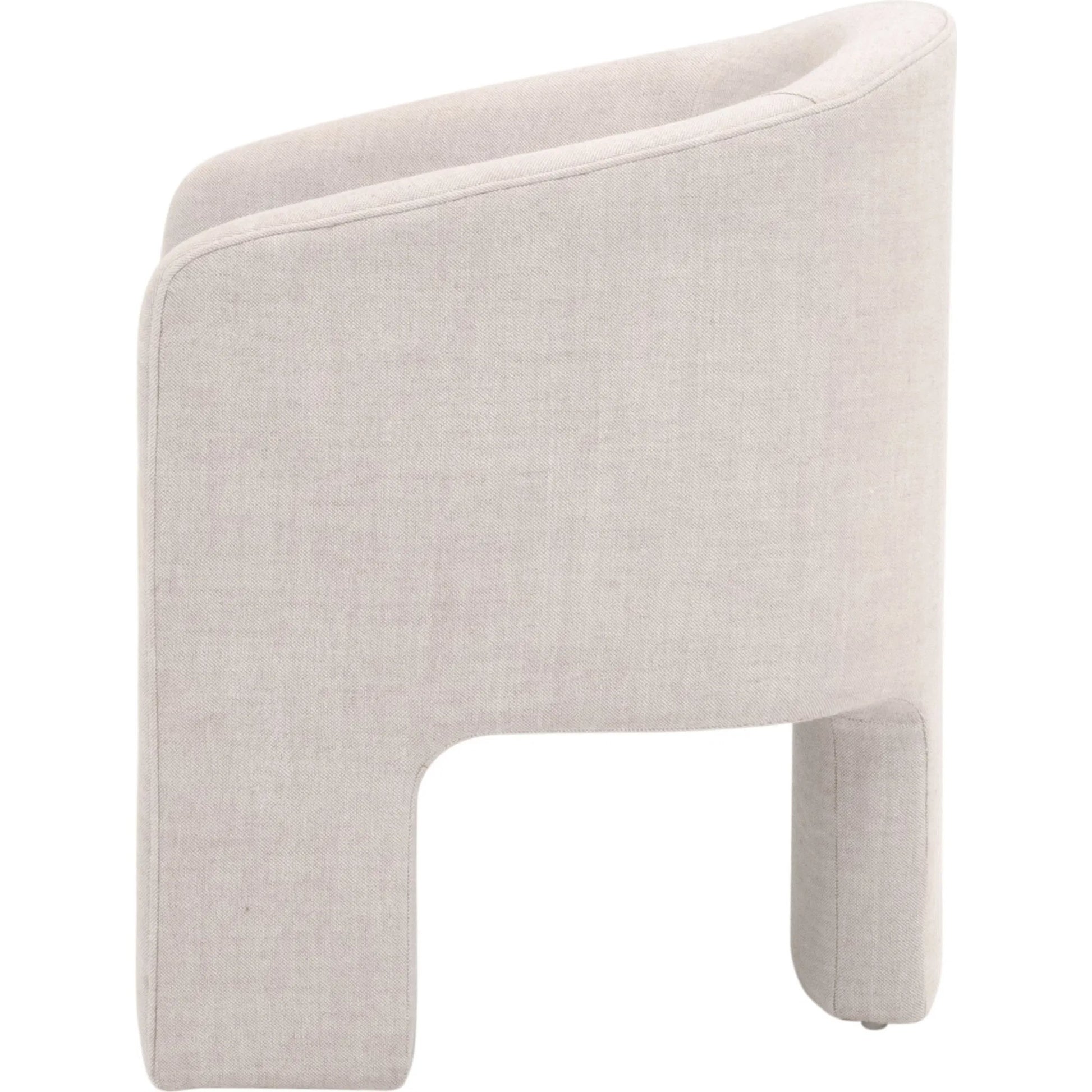 Hall Arm Chair by Essentials For Living in performance bisque french linen. Made from unique in a transitional style.