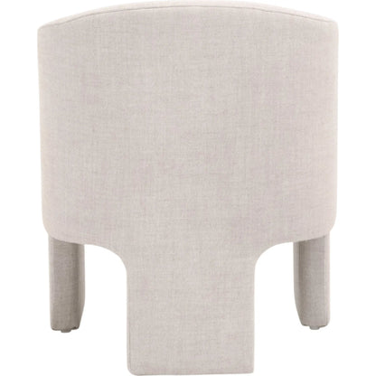 Hall Arm Chair by Essentials For Living in performance bisque french linen. Made from unique in a transitional style.