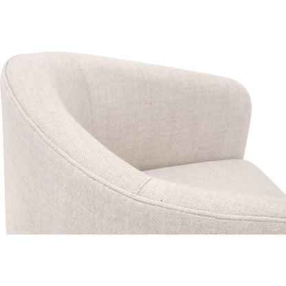 Hall Arm Chair by Essentials For Living in performance bisque french linen. Made from unique in a transitional style.