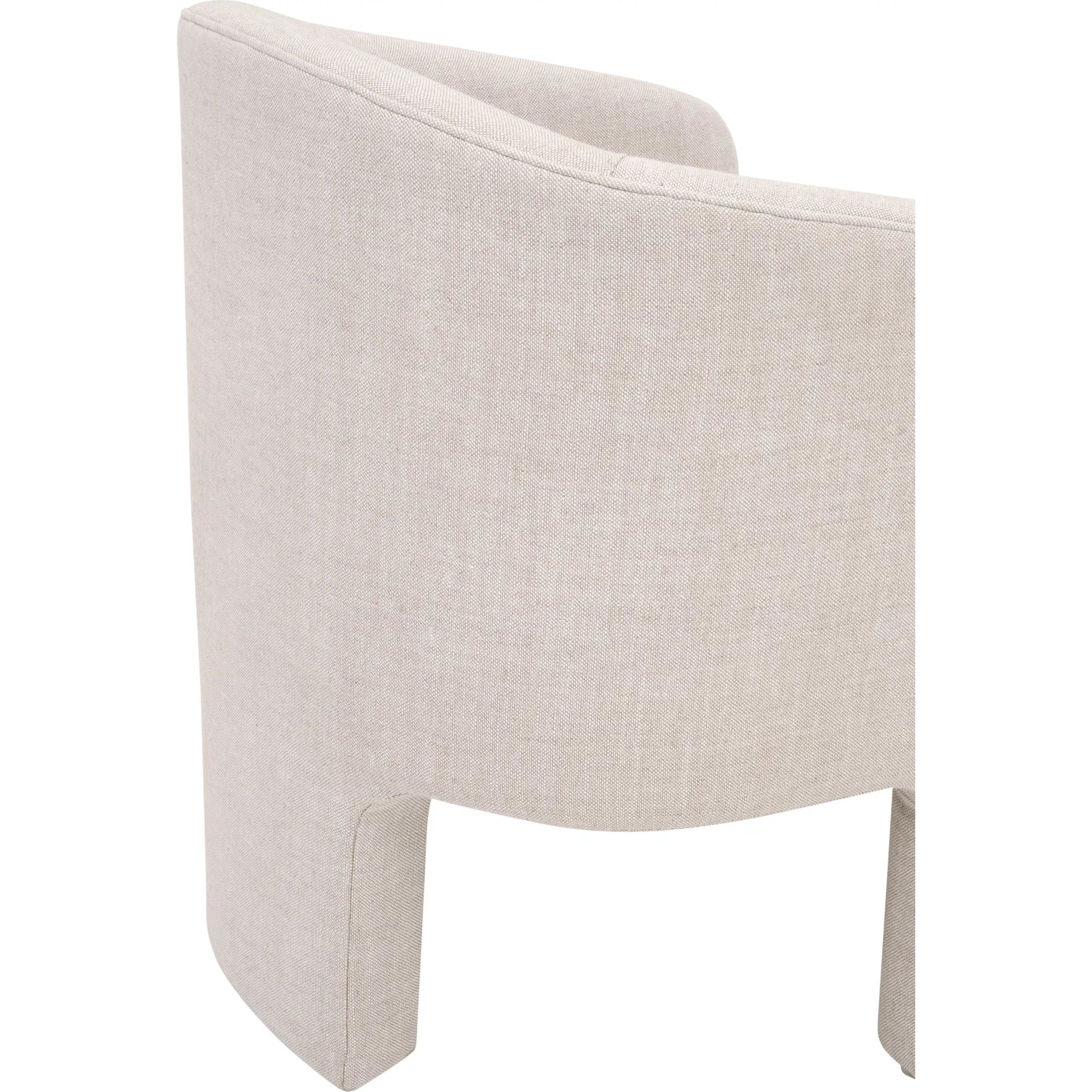 Hall Arm Chair by Essentials For Living in performance bisque french linen. Made from unique in a transitional style.