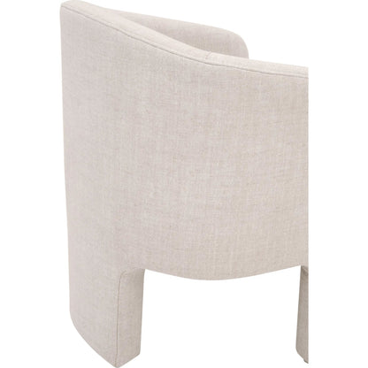 Hall Arm Chair by Essentials For Living in performance bisque french linen. Made from unique in a transitional style.