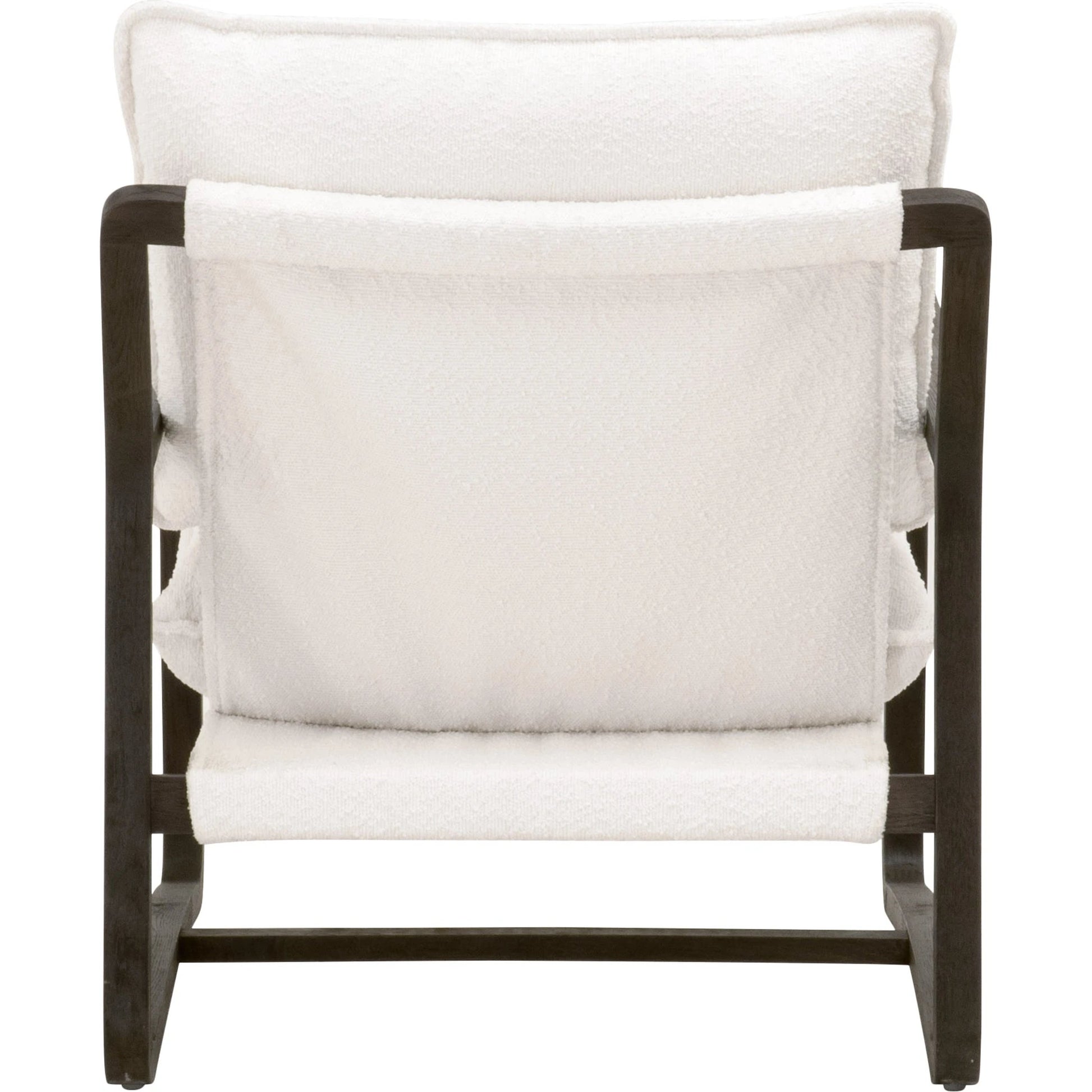 Hamlin Club Chair by Essentials For Living. Made from solid oak wood, 96% polyester/4% acrylic fabric, foam, down blend, down feather in a modern style.