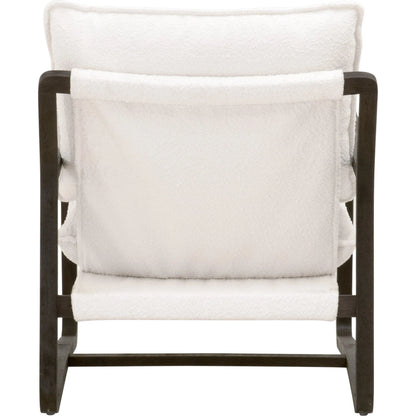 Hamlin Club Chair by Essentials For Living. Made from solid oak wood, 96% polyester/4% acrylic fabric, foam, down blend, down feather in a modern style.