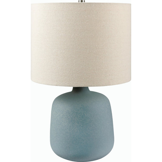 Harmonie Table Lamp - 524539 by Livabliss in finial: metallic - nickel, harp: metallic - nickel, cord: translucent and plated. Made from ceramic, linen, iron in a modern style.