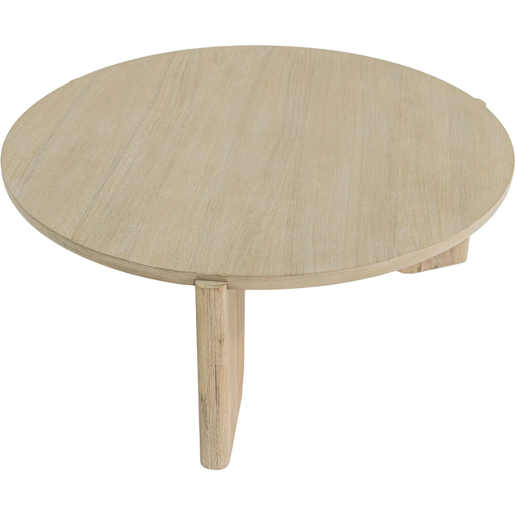Haru Coffee Table by LH Imports in beige and sand wash. Made from acacia in a unique style.