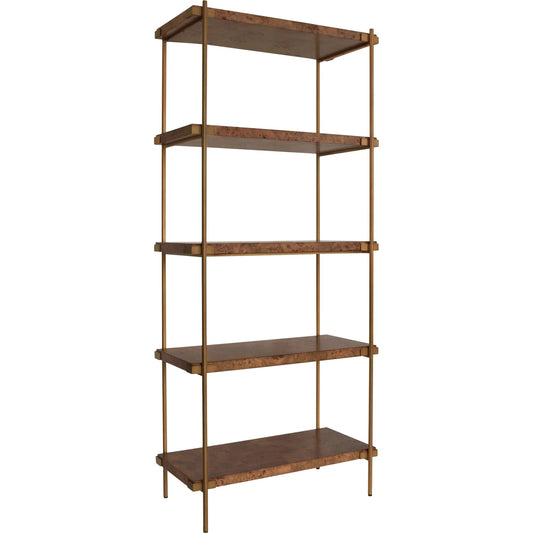 Harris Antique Brass Etagere by Worlds Away. Made from unique in a unique style.