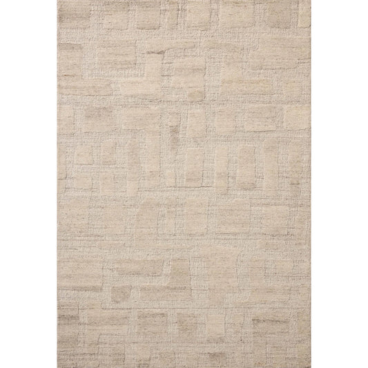 Hartley HRT-01 Rug by Loloi in ivory, natural. Made from 100% wool in a unique style.