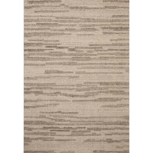 Hartley HRT-02 Rug by Loloi in silver, grey. Made from 100% wool in a unique style.