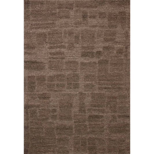 Hartley HRT-04 Rug by Loloi in brown, mocha. Made from 100% wool in a unique style.