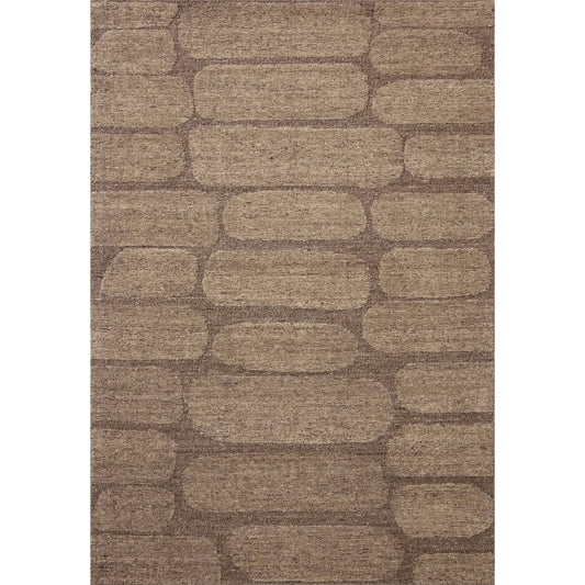 Hartley HRT-05 Rug by Loloi in brown, taupe. Made from 100% wool in a unique style.