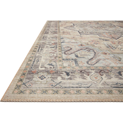 Hathaway HTH-07 Rug by Loloi in multi, ivory. Made from 100% polyester in a rustic style.