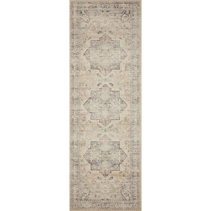 Hathaway HTH-07 Rug by Loloi in multi, ivory. Made from 100% polyester in a rustic style.