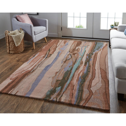 Amira Transitional Rug - 8634F by Feizy. Made from wool in a unique style.