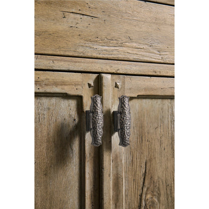 Caldera Sideboard by Jonathan Charles in light spain painted walnut. Made from main acacia veneer in a unique style.