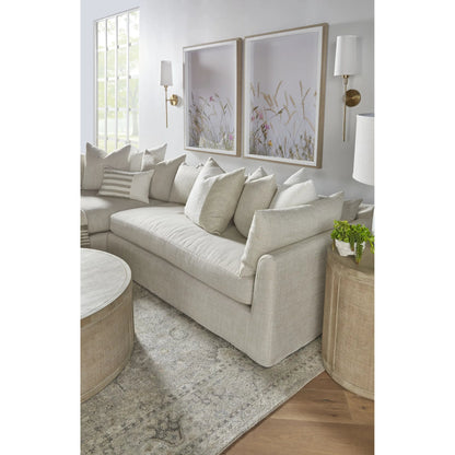 Haven Lounge Slipcover Sofa by Essentials For Living in bisque fabric, espresso. Made from unique in a modern style.