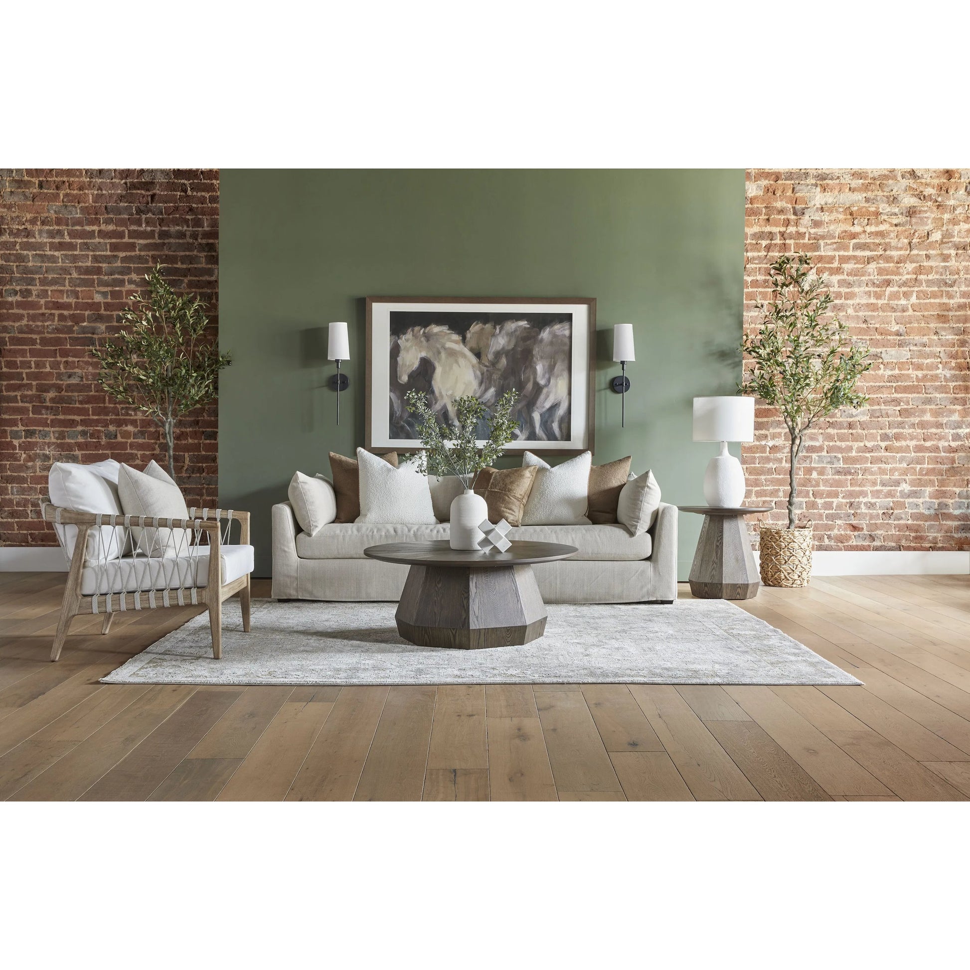 Haven Lounge Slipcover Sofa by Essentials For Living in bisque fabric, espresso. Made from unique in a modern style.