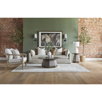 Haven Lounge Slipcover Sofa by Essentials For Living in bisque fabric, espresso. Made from unique in a modern style.