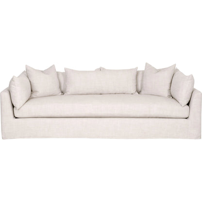 Haven Lounge Slipcover Sofa by Essentials For Living in bisque fabric, espresso. Made from unique in a modern style.